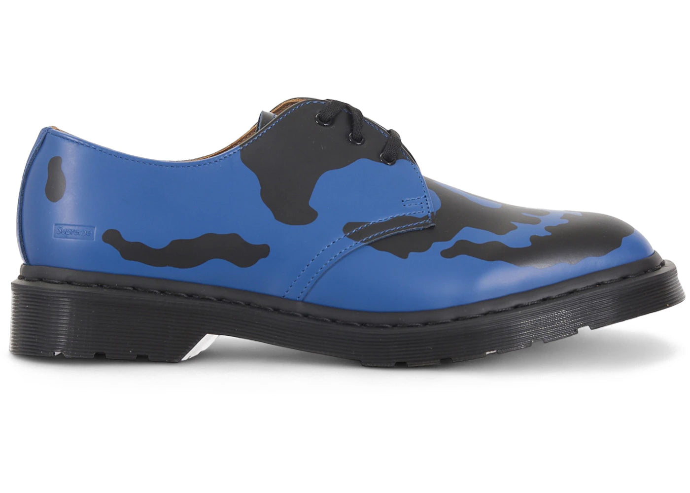 Dr. Martens 1461 3-Eye Shoe Supreme Skull Blue Black