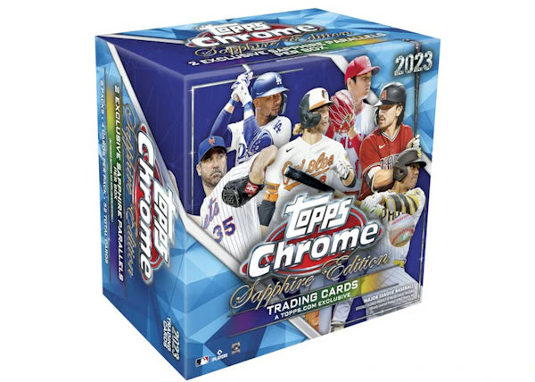 Topps Baseball Hobby Box 2023 Topps Chrome Sapphire Edition