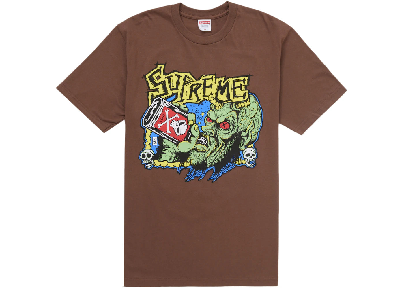 Supreme Fuckin Blowout Tee Brown