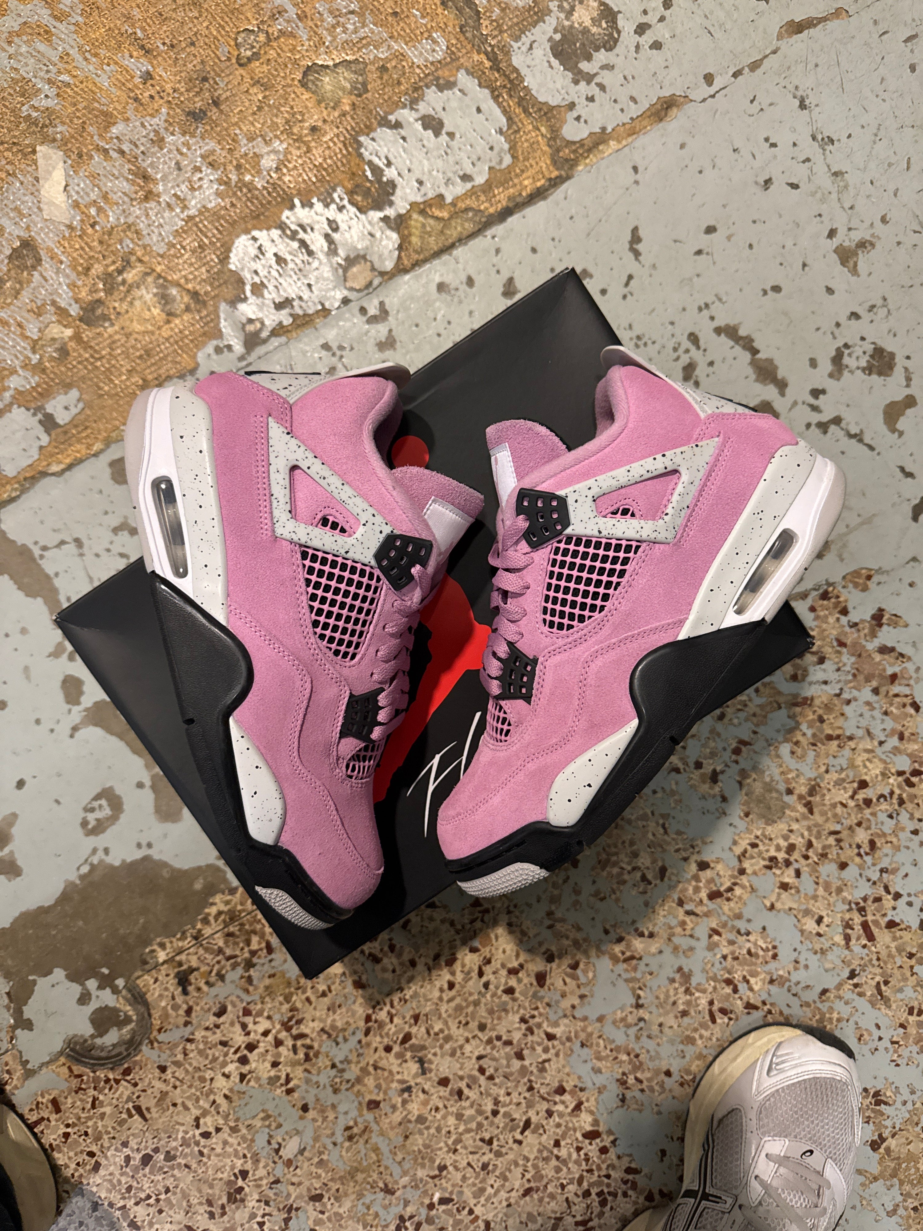 W Jordan 4 Retro Orchid (8M/9.5W)