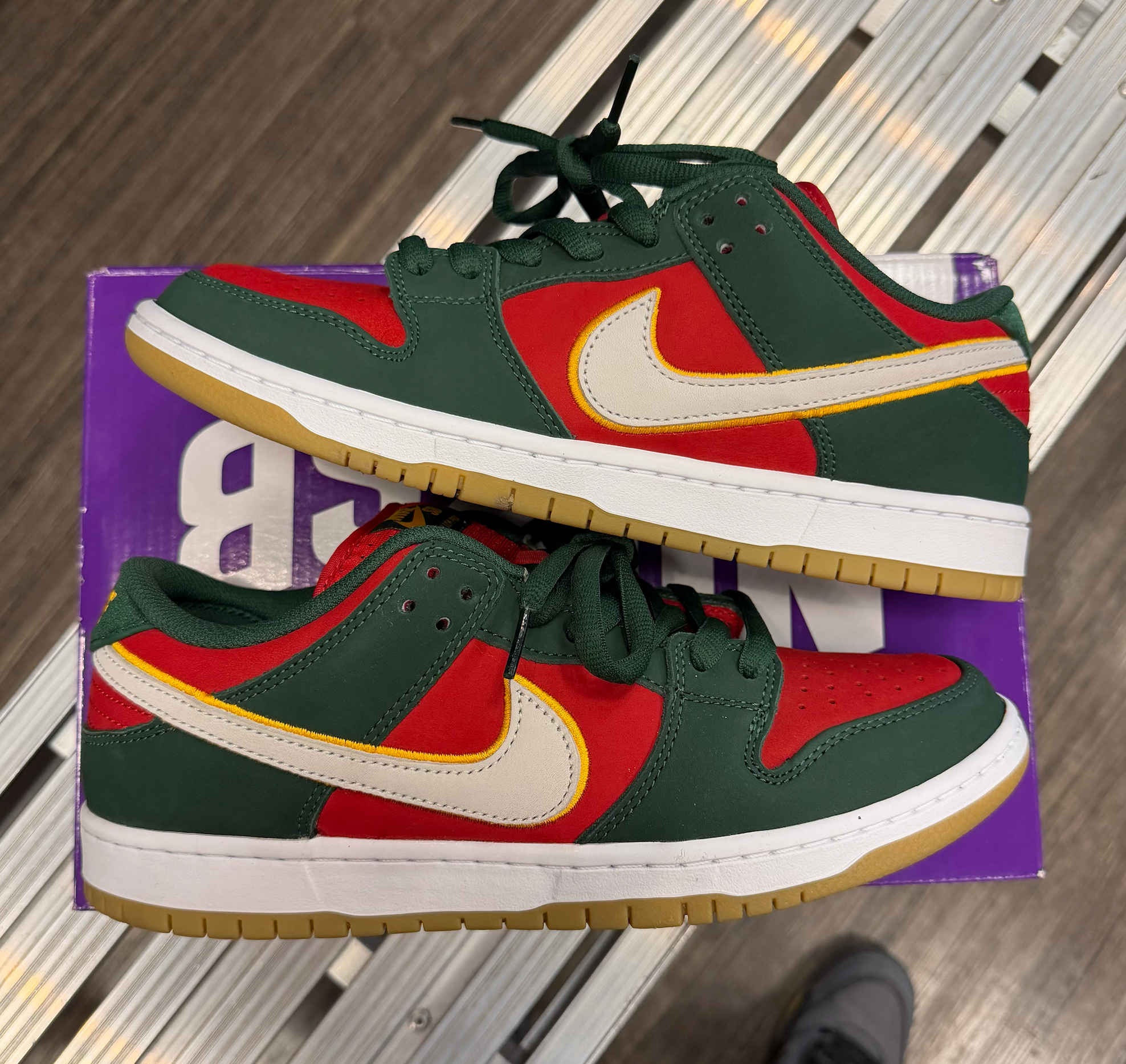 Nike SB Dunk Low Pro PRM Seattle Supersonics