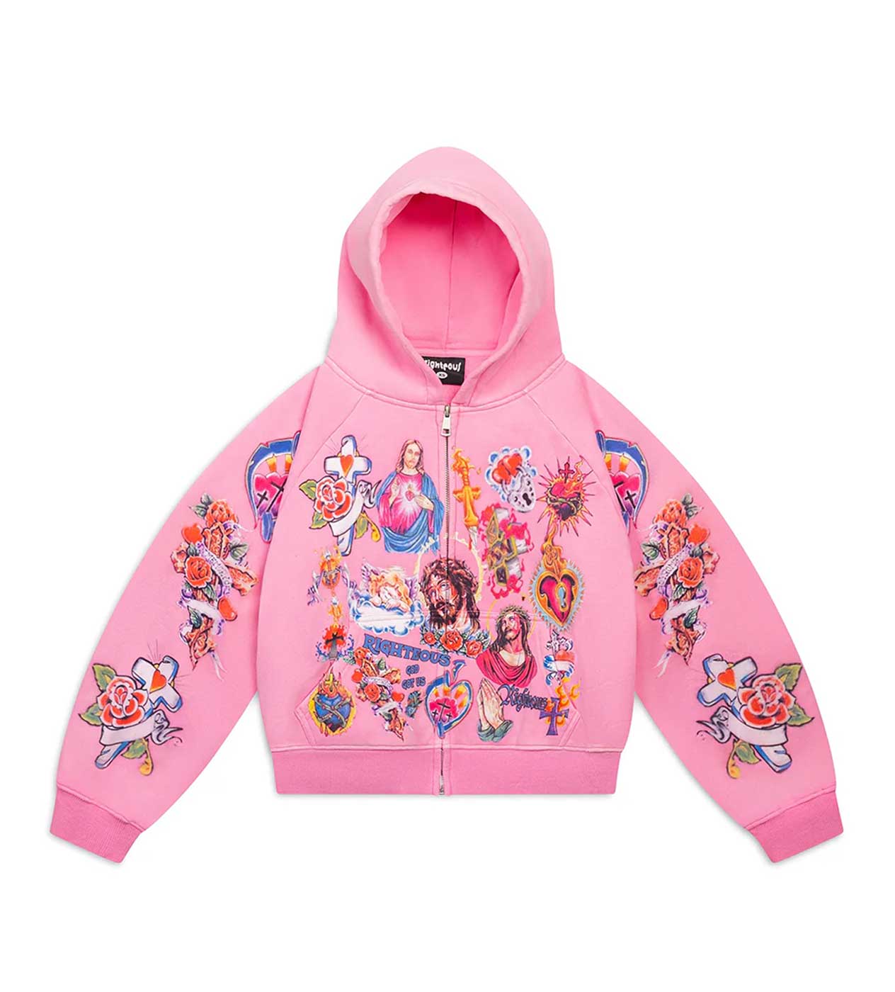 Righteous Risen King Pink Zip