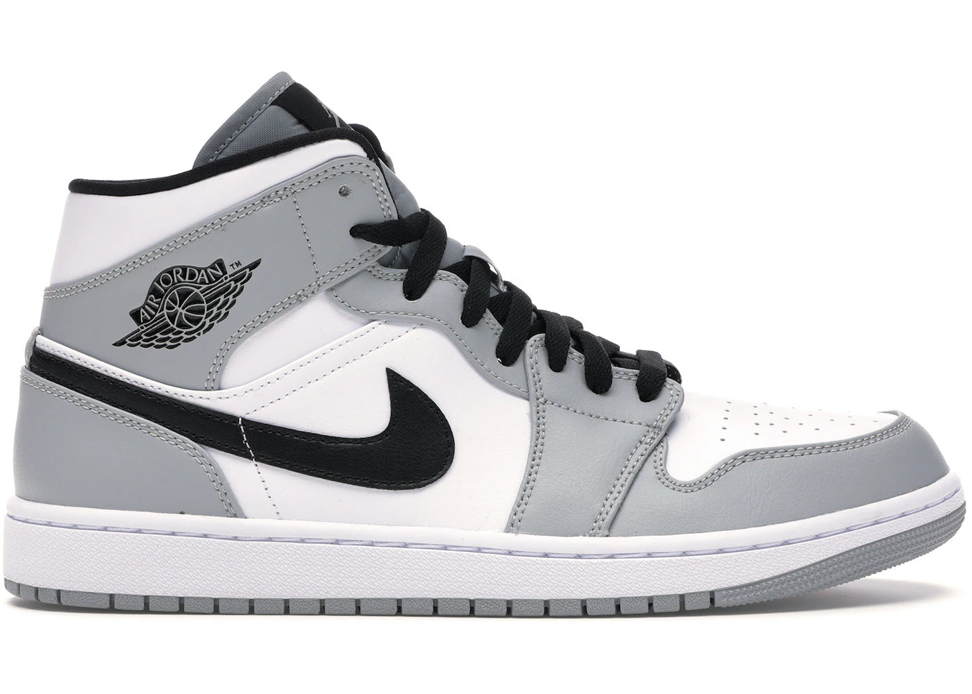 Jordan 1 Mid Light Smoke Grey