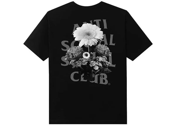 Anti Social Social Club Ghost Of You And Me 3M Reflective Tee Black