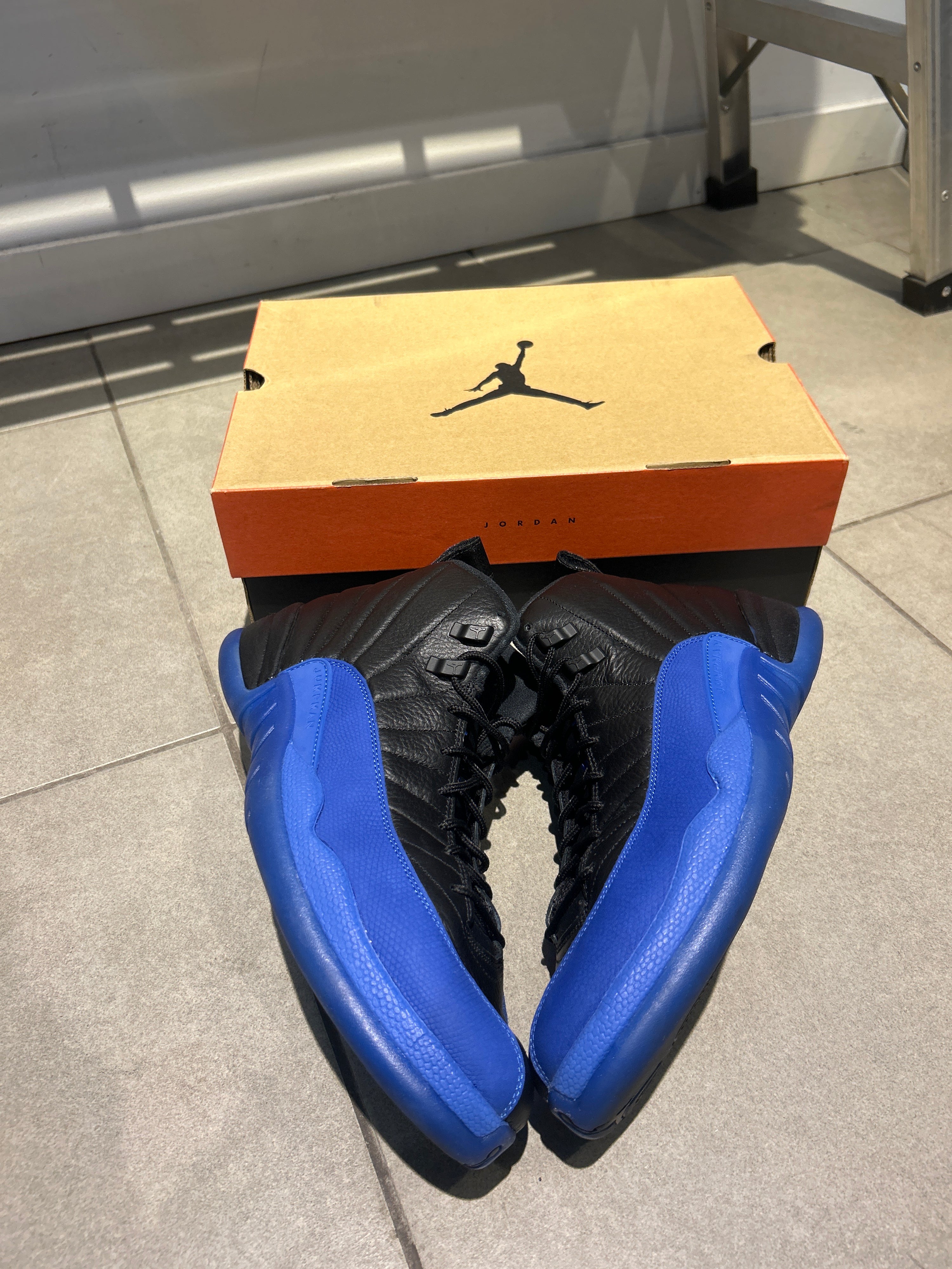 Jordan 12 Retro Black Game Royal