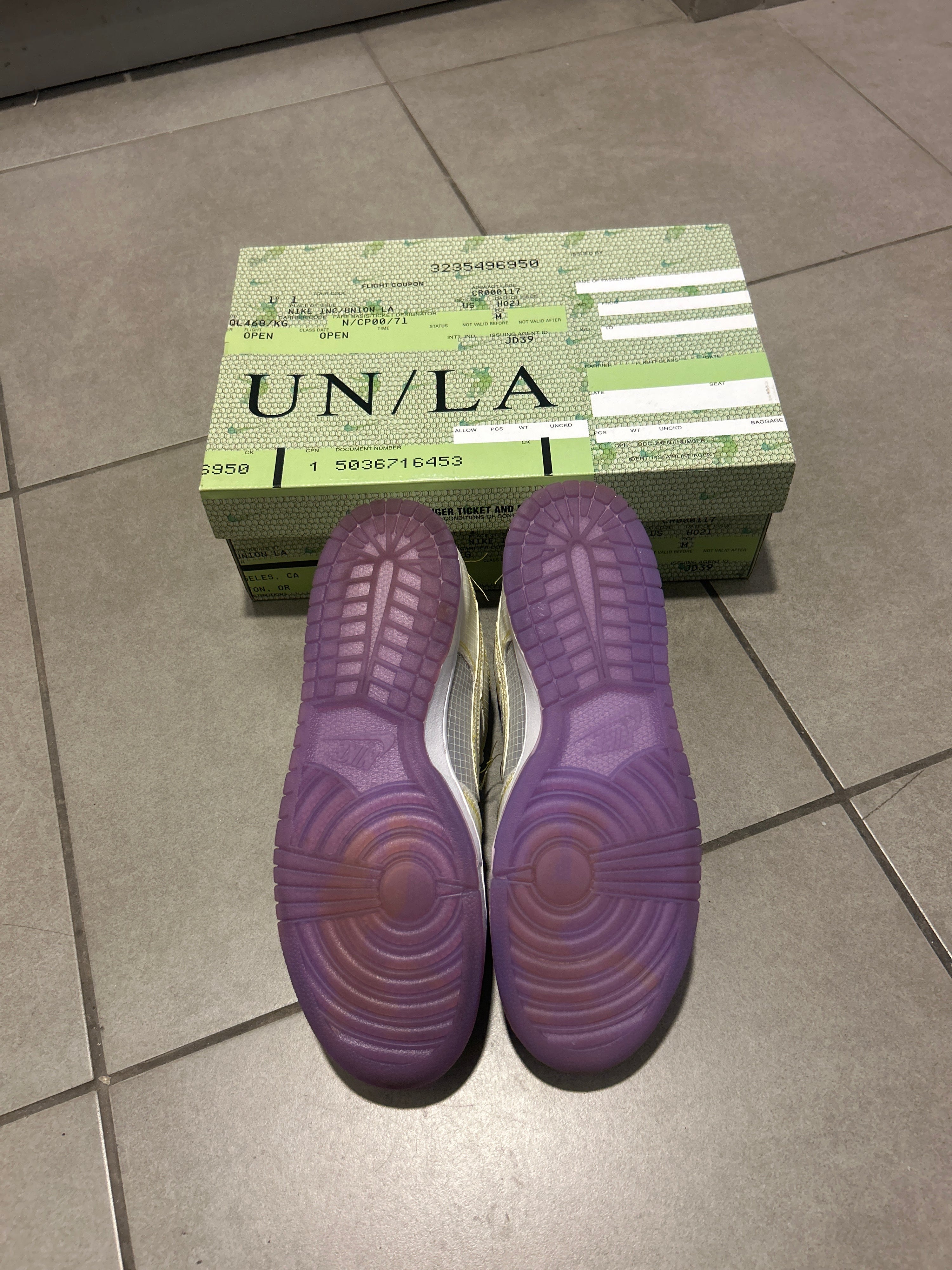 Nike Dunk Low Union Passport Pack Court Purple (11M)