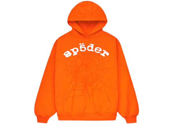 Sp5der Legacy Hoodie Orange