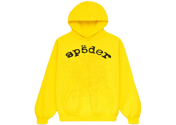 Sp5der Legacy Hoodie Yellow