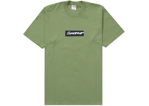 Supreme Futura Box Logo Tee Moss – Laced Midwest