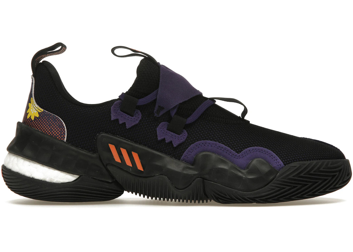 adidas Trae Young 1 Black Purple Orange
