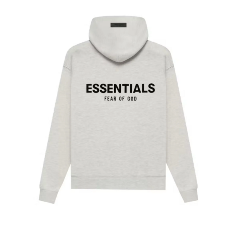 Essentials Light Oatmeal Hoodie