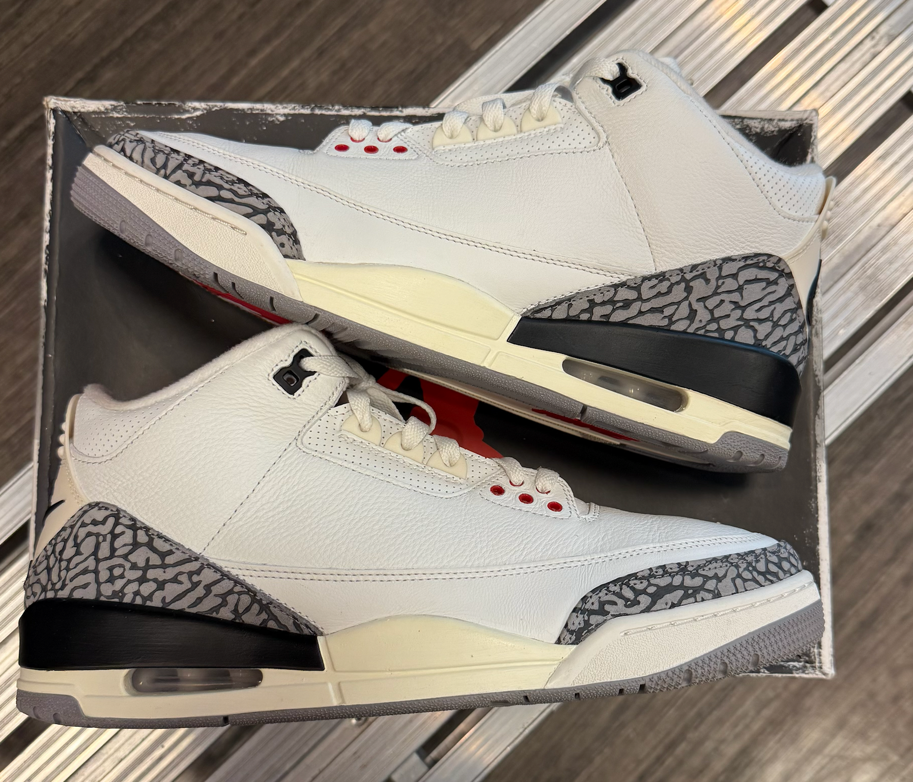 Jordan 3 Retro White Cement Reimagined