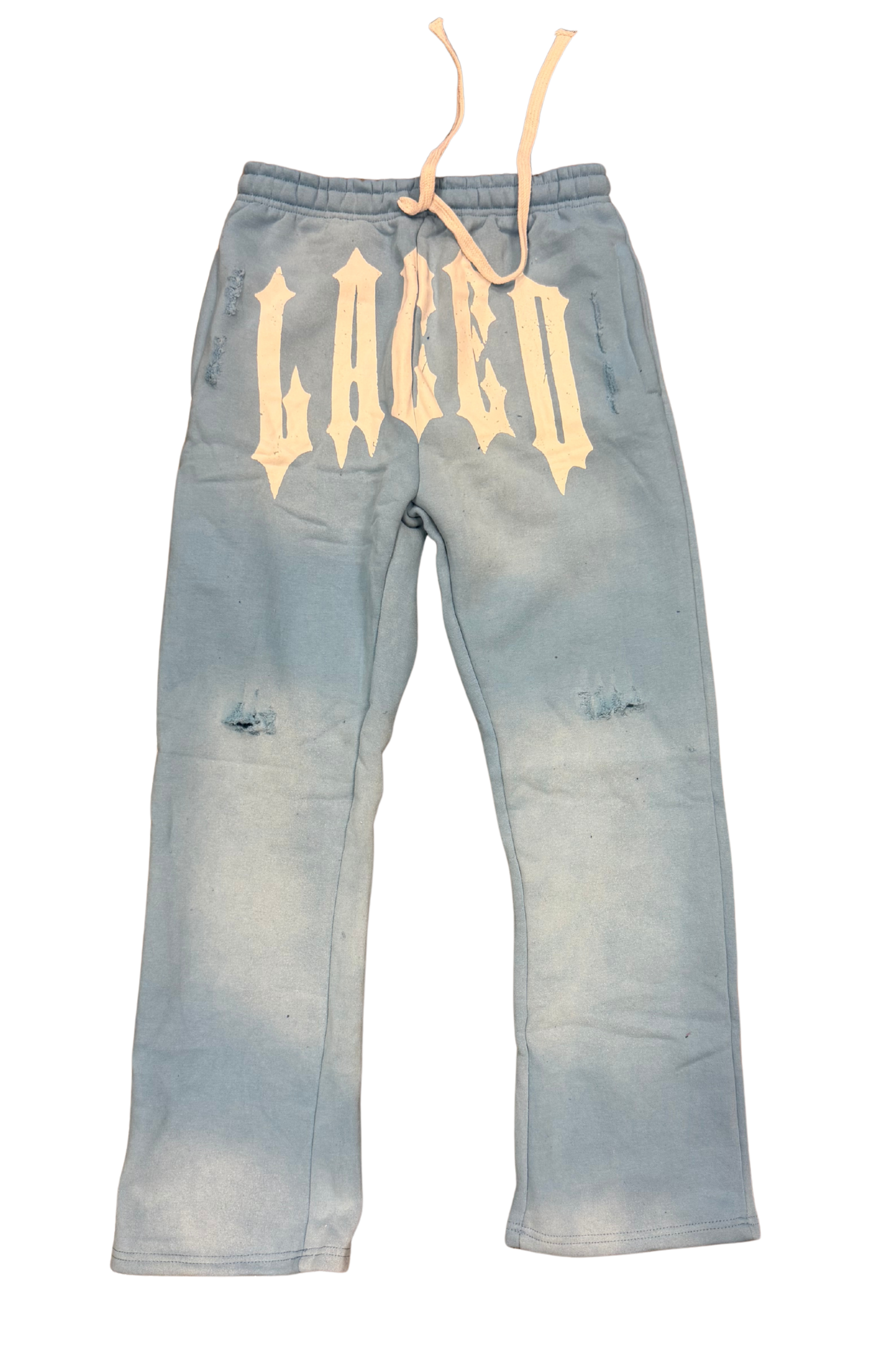 Laced Legacy Sweats Baby Blue