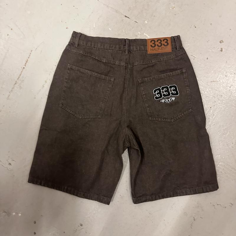 Half Evil 333 Dark Brown Jorts