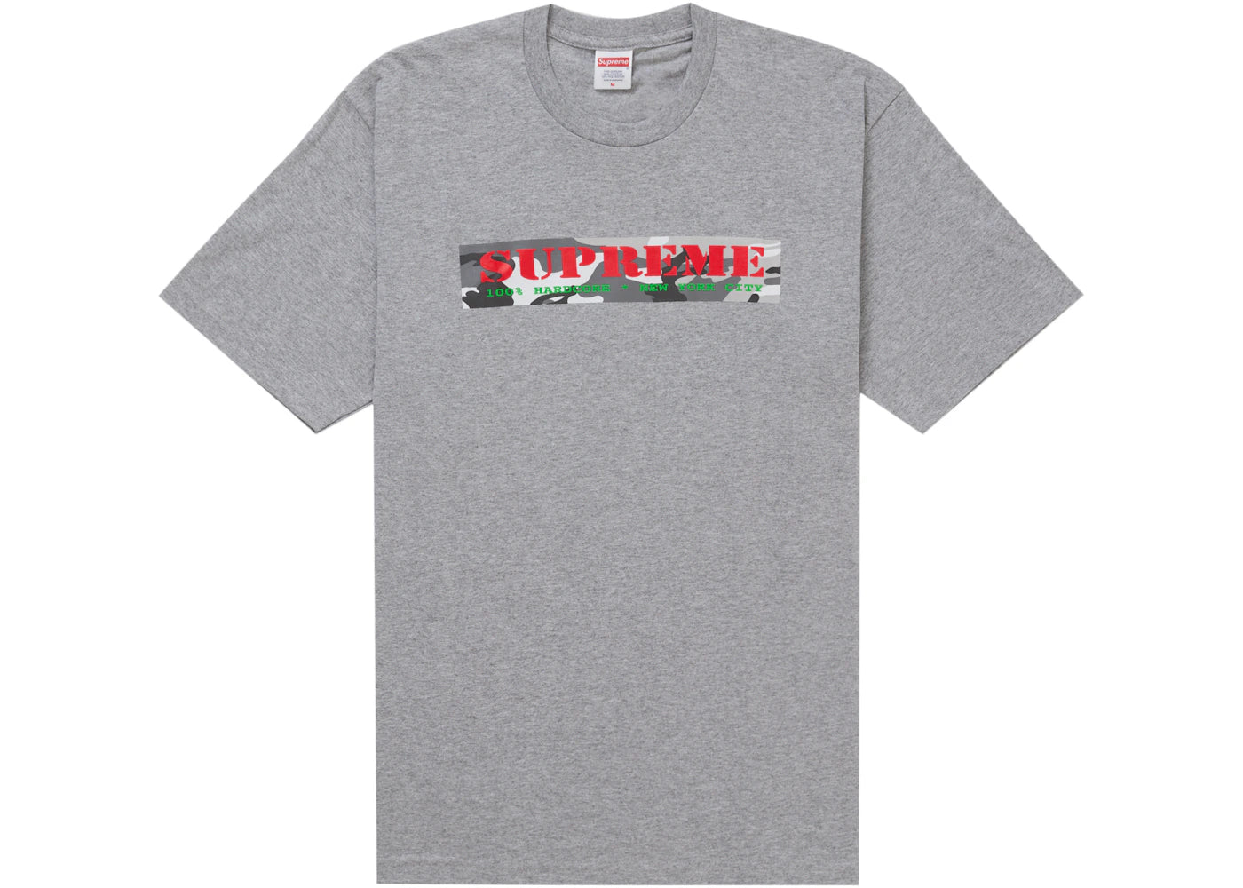 Supreme Hardcore Tee Heather Grey