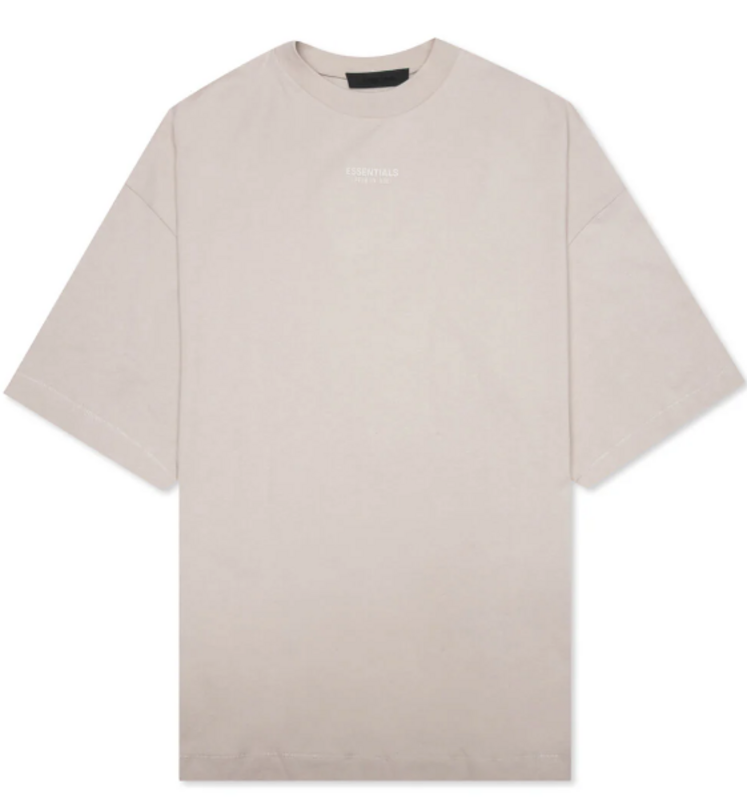 Essentials Tee - Silver Cloud